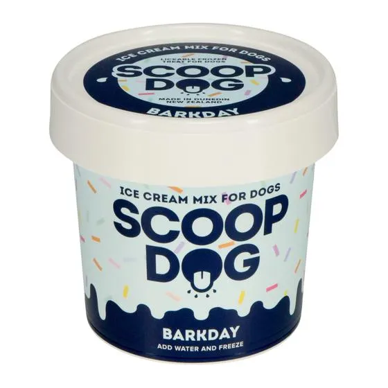 Scoop Dog Ice Cream Barkday Flavour