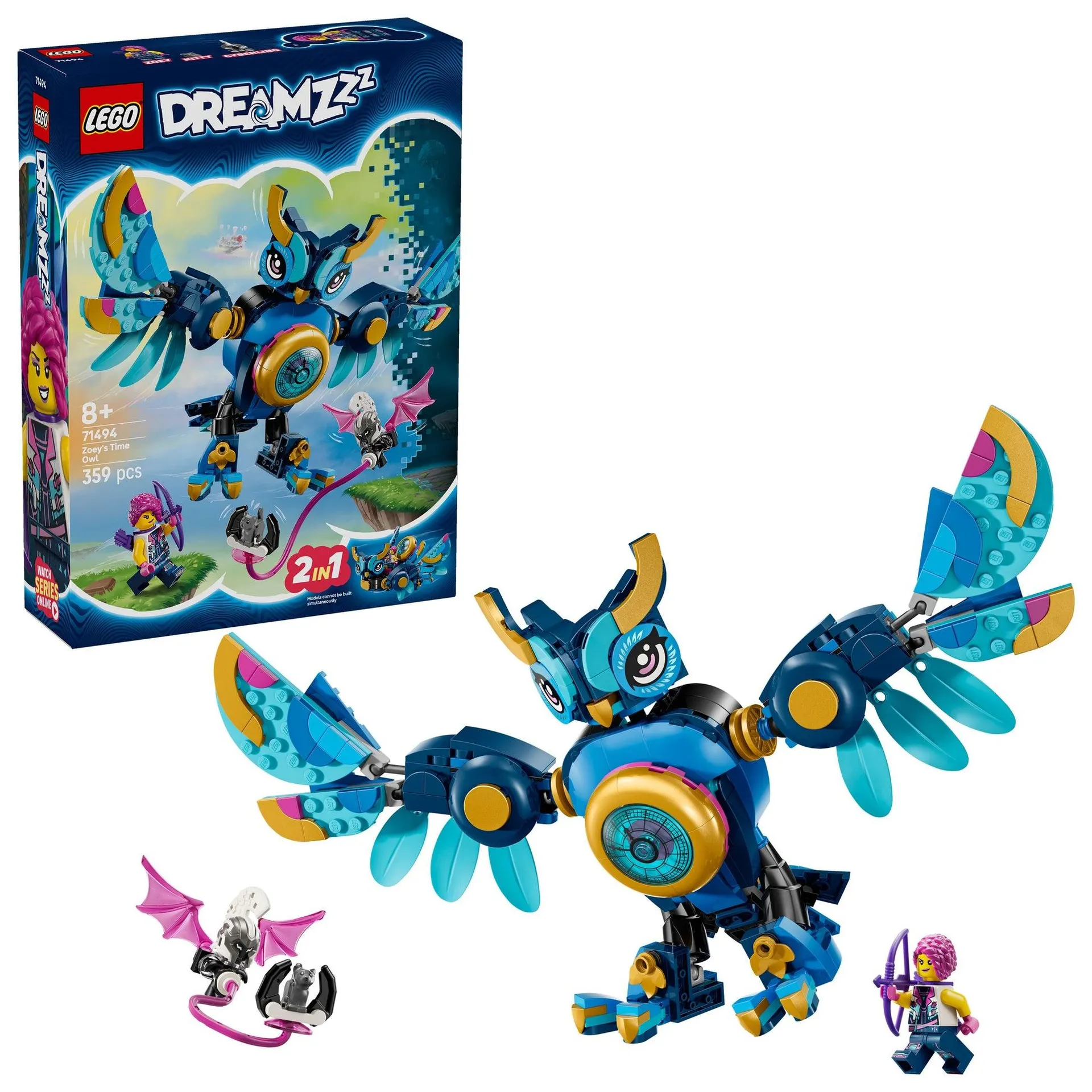 LEGO 71494 DREAMZzz Zoey’s Time Owl