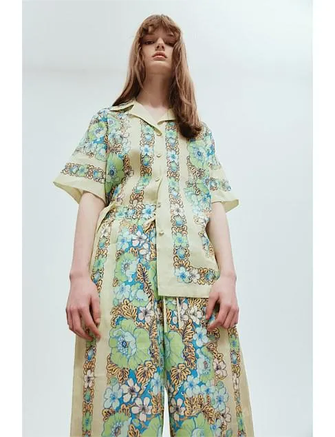 VELMA OVERSIZED LINEN SHIRT