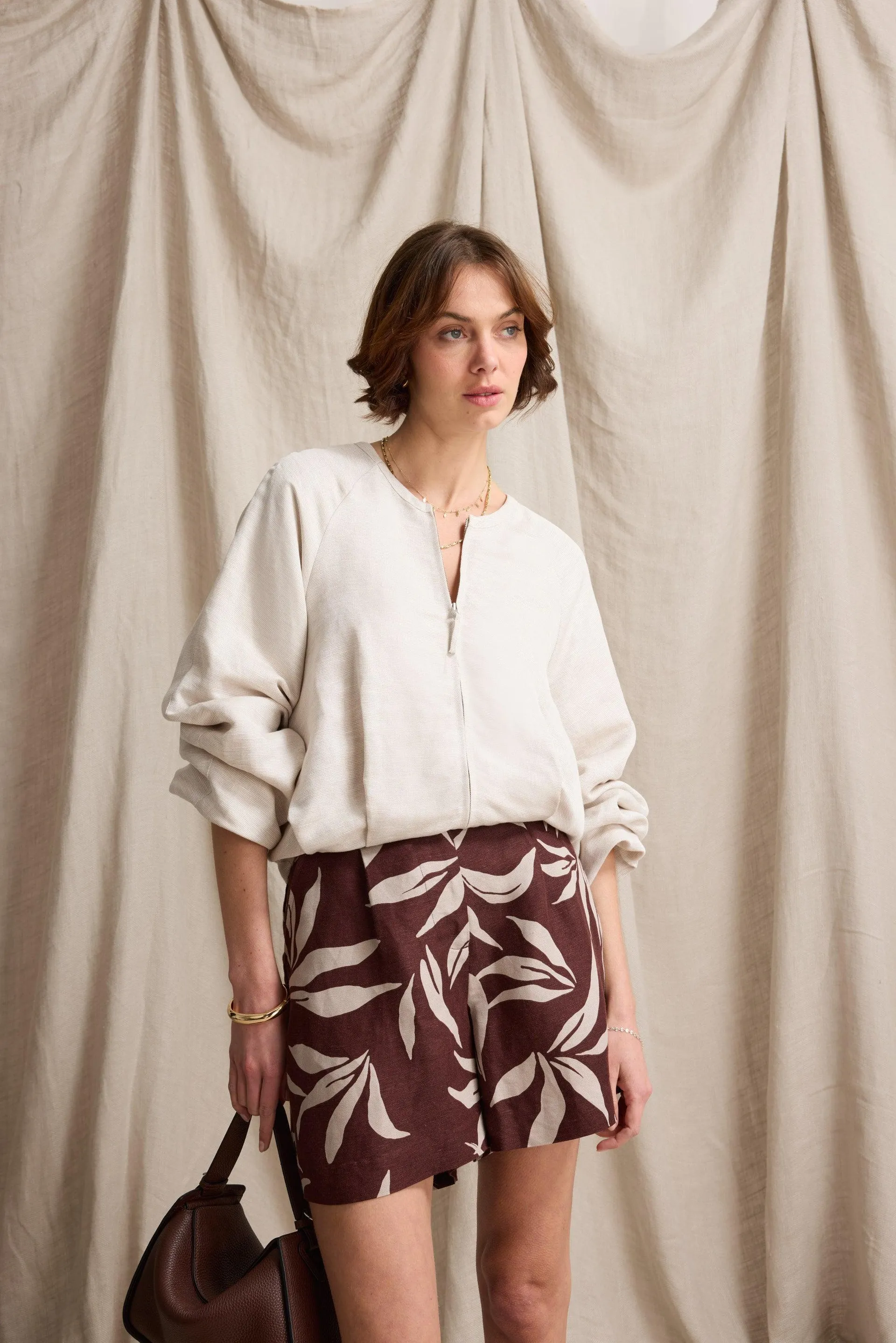 Scarlett Linen Blend Jacket