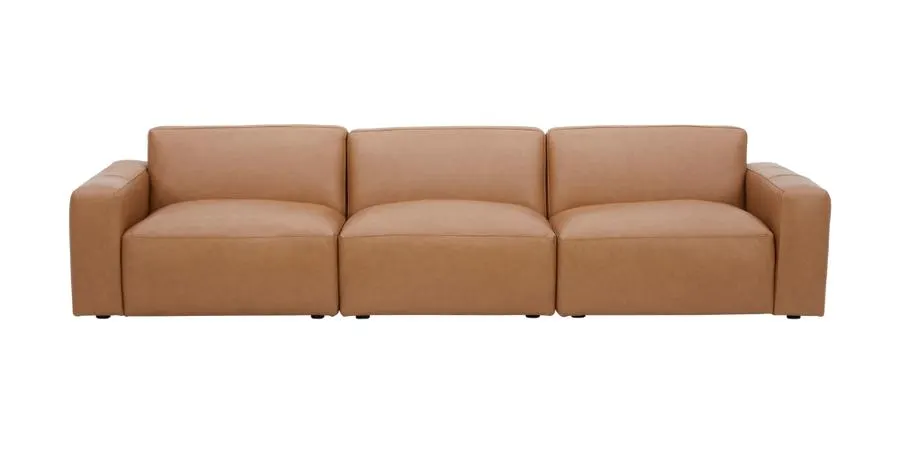 Malone 3 Seater Sofa in Leather