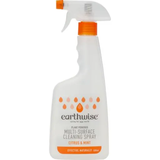 Earthwise Trigger Multi Purpose Spray Citrus Mint 500ml