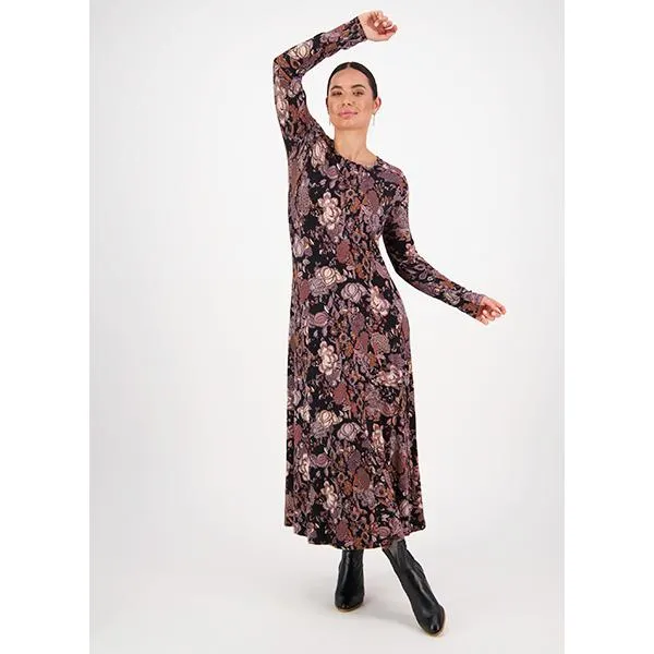 Printed Knit Dress Vintage