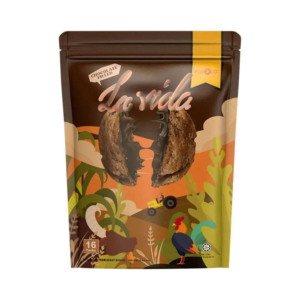 Popolo Lavida Chocolate Cookies Pouch 160g