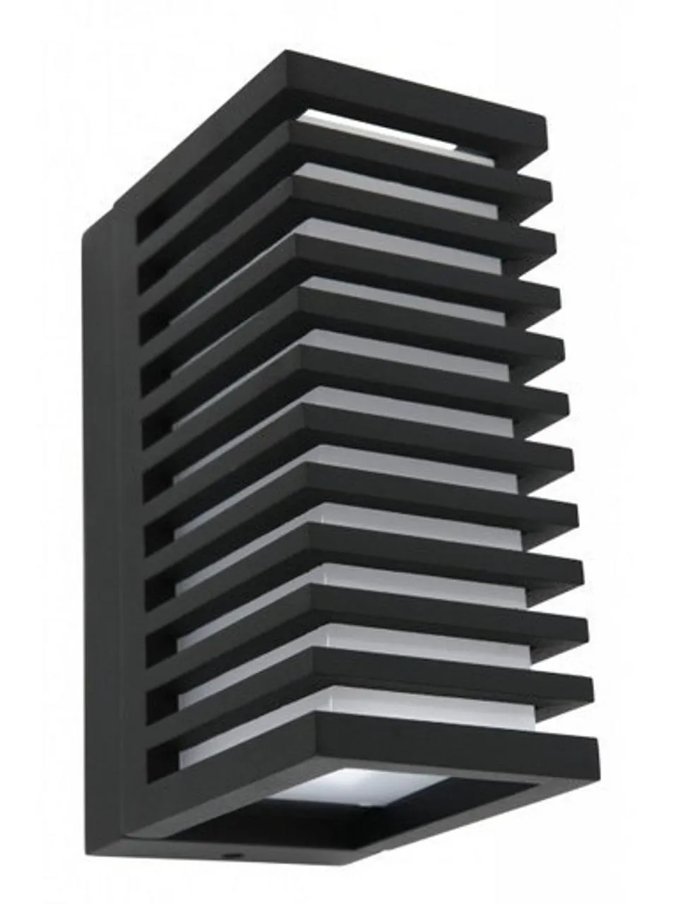 Citta IP65 Vertical Wall Light Large Black