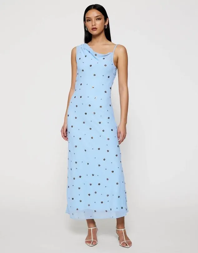 Amelie Sequin Maxi Dress