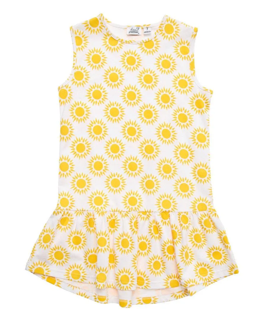 KISSED BY RADICOOL Summer Sleeveless Frill Dress