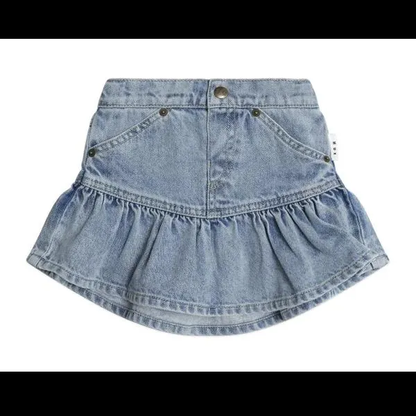 Huxbaby Dreamy Denim Frilly Skirt