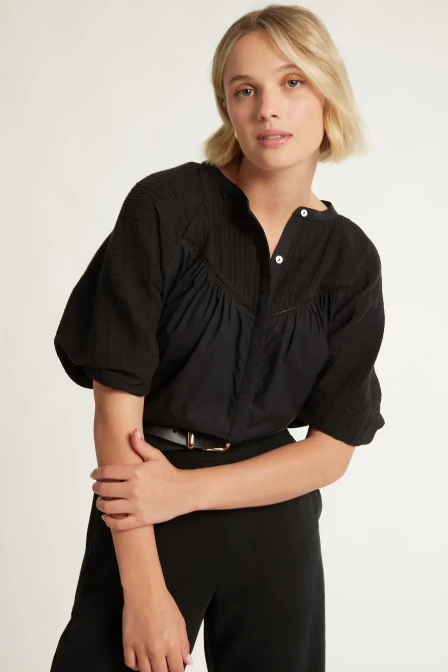 Viktoria Textured Top