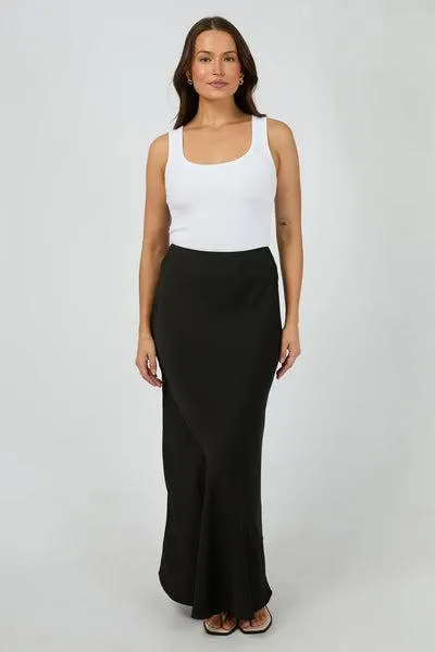 Silent Theory Carter Maxi Skirt Black