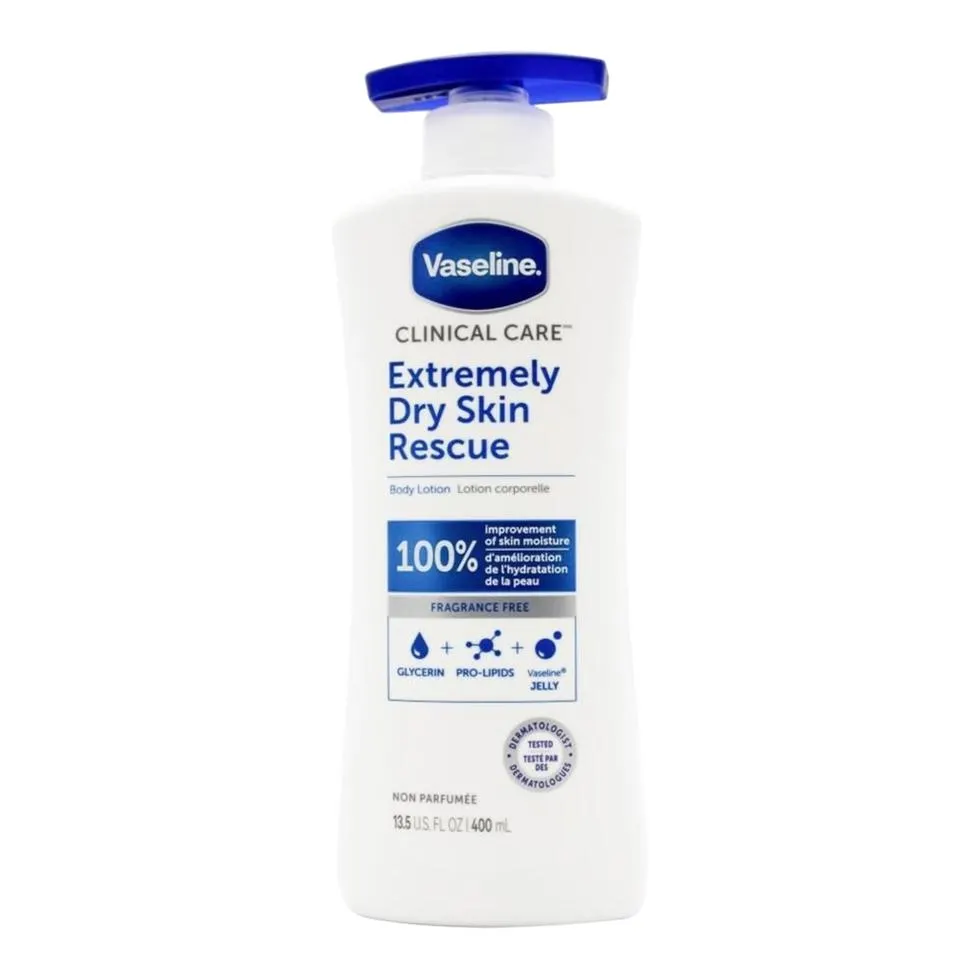 Vaseline Body Lotion Extremely Dry Skin Rescue 400ml