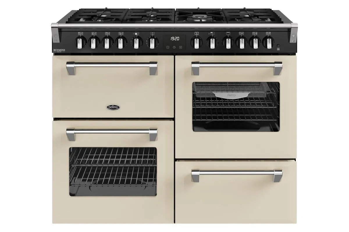 Belling Richmond Deluxe 110cm Dual Fuel Range Cooker