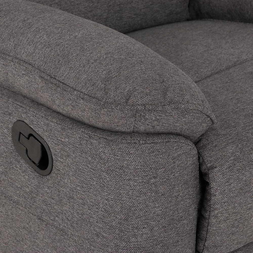 Aiden Recliner, Dark Grey