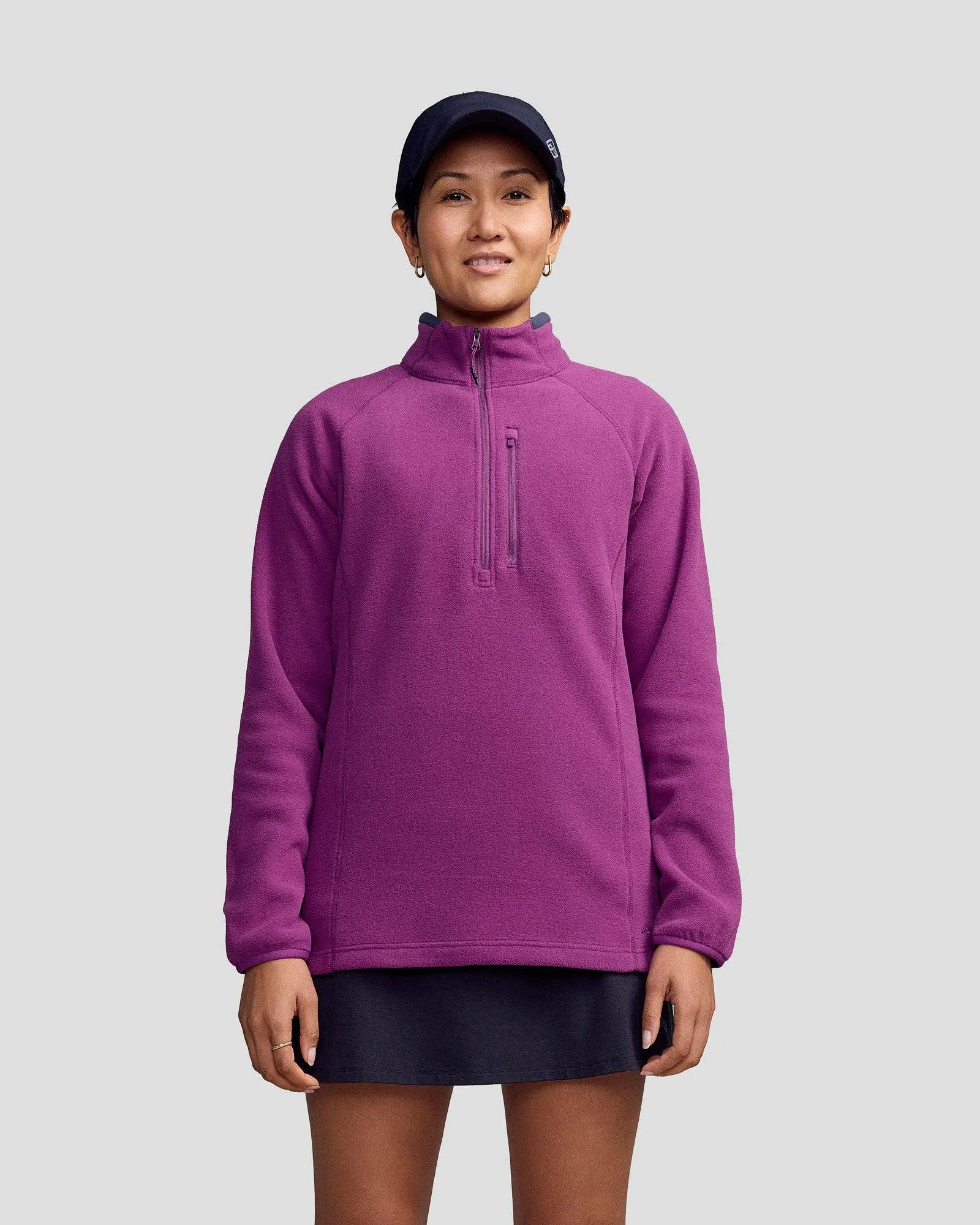 Women's Ridge 100 Primaloft Pullover - Berry