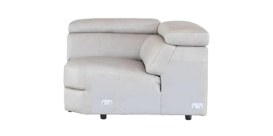 Stevie Corner w/Adj Headrest in Leather