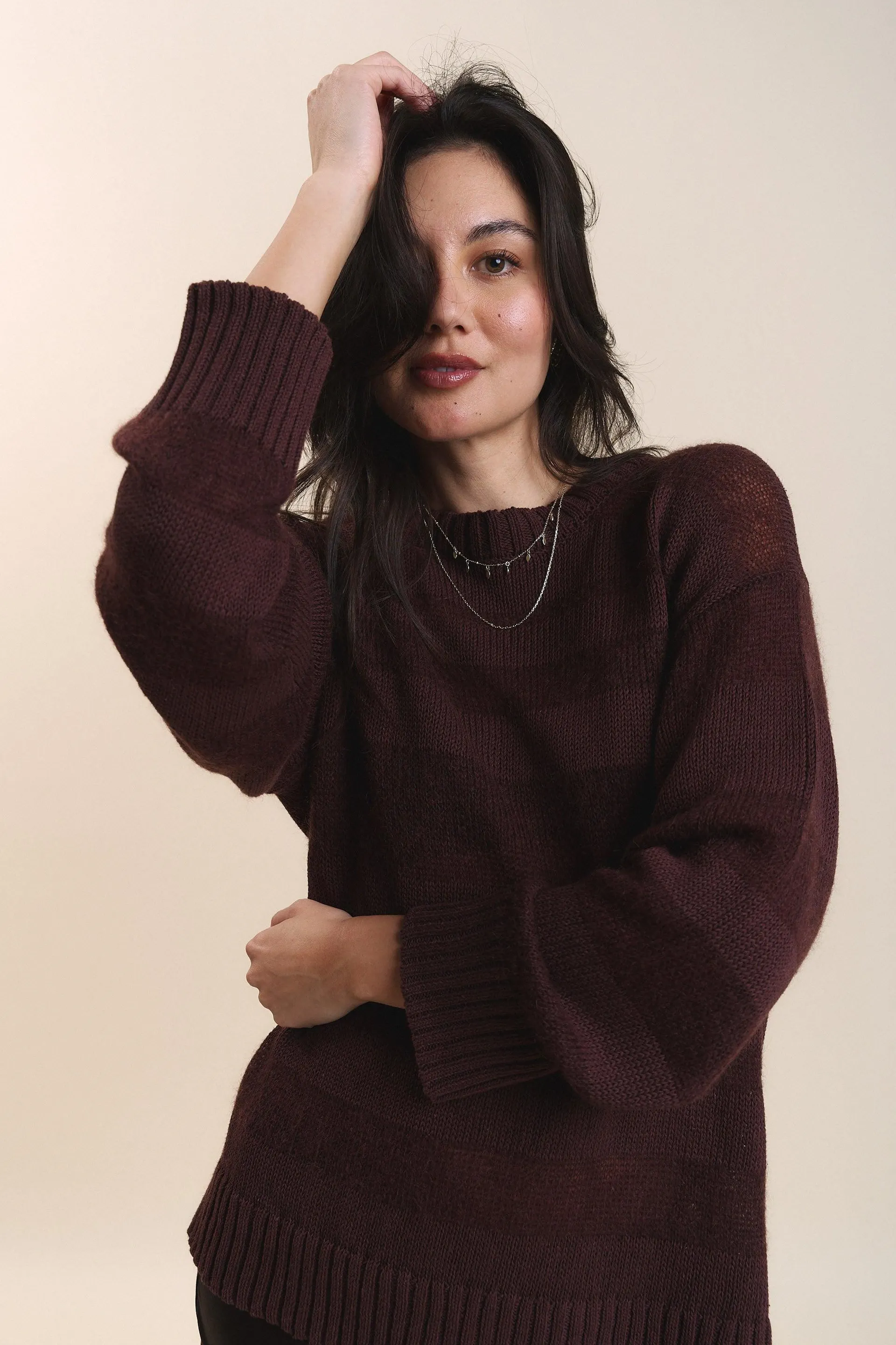 Florence Knit Detail Sweater