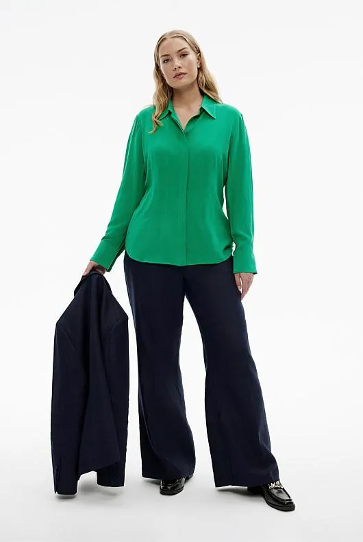 Silk Dart Detail Shirt