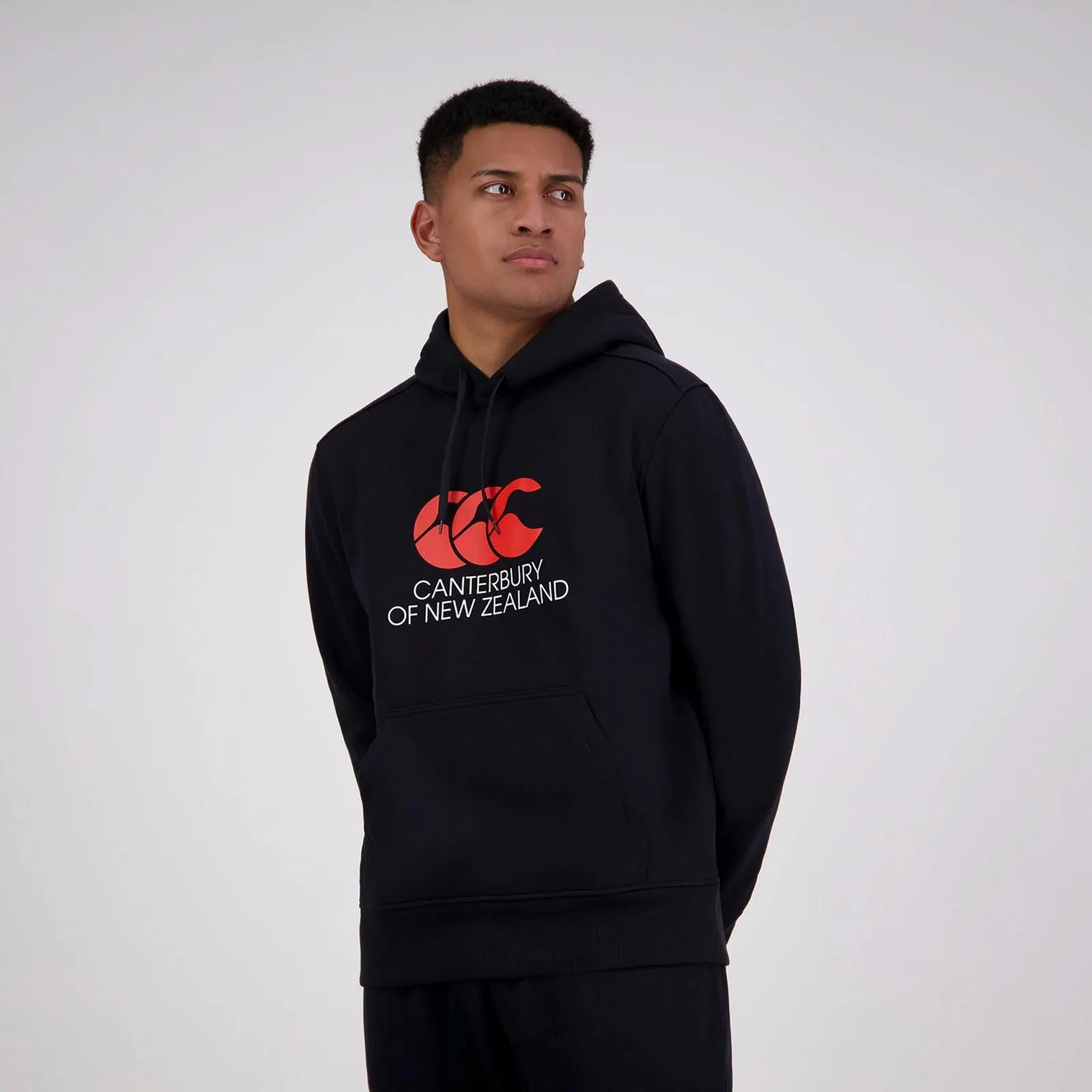 MENS CNZ HOODIE BLACK