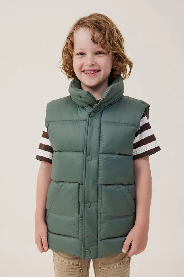 Lenny Longline Puffer Vest