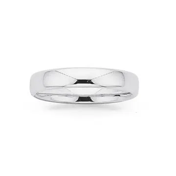 Sterling Silver 3.5mm Band Size O