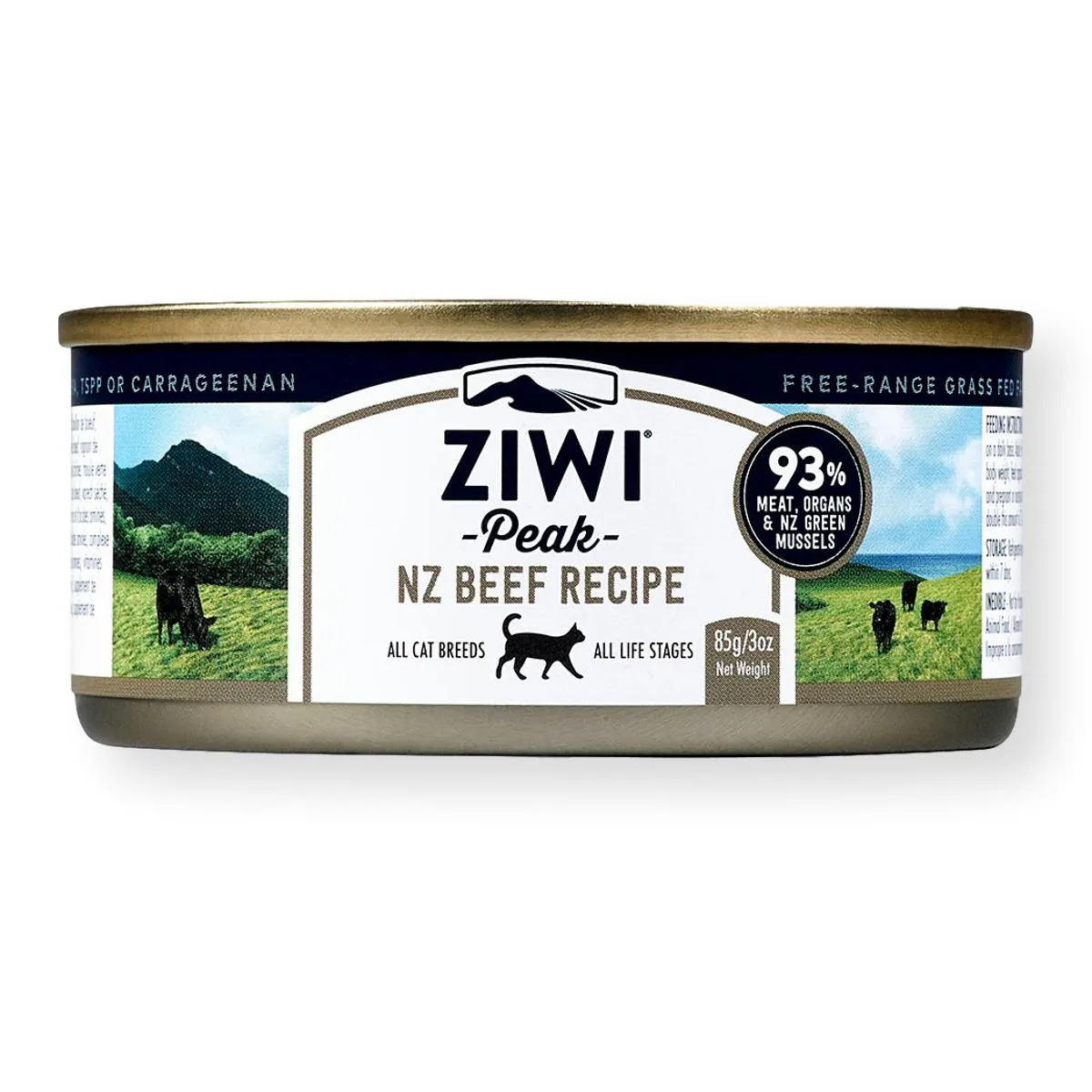 Ziwi Peak Canned Beef Cat Food 85g