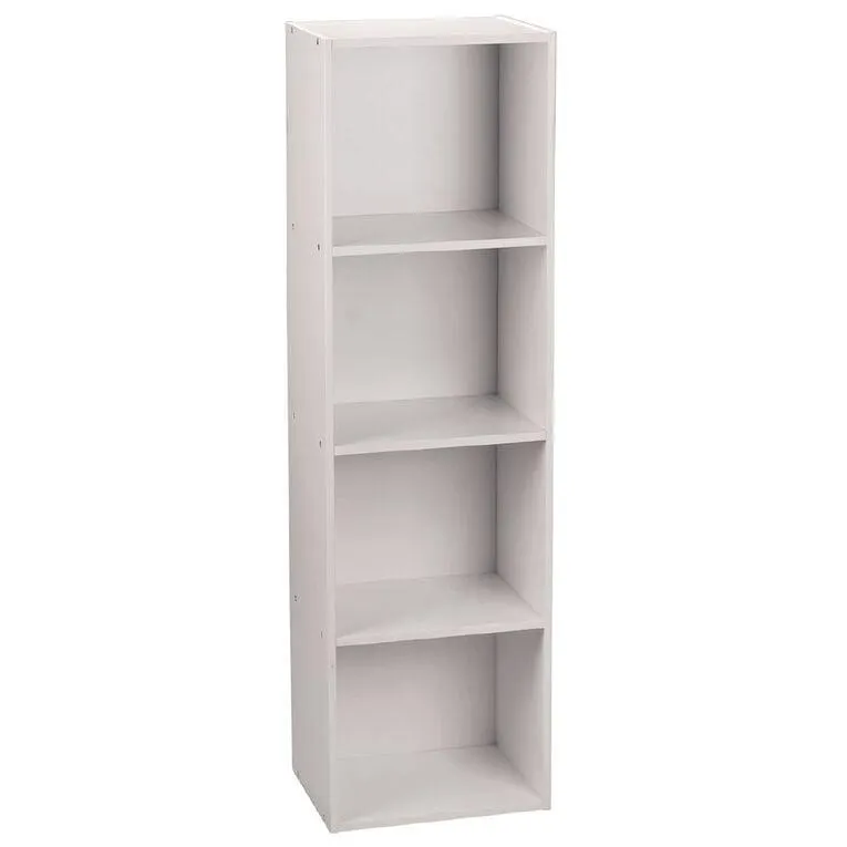 Living & Co Mia Bookcase 4 Tier White
