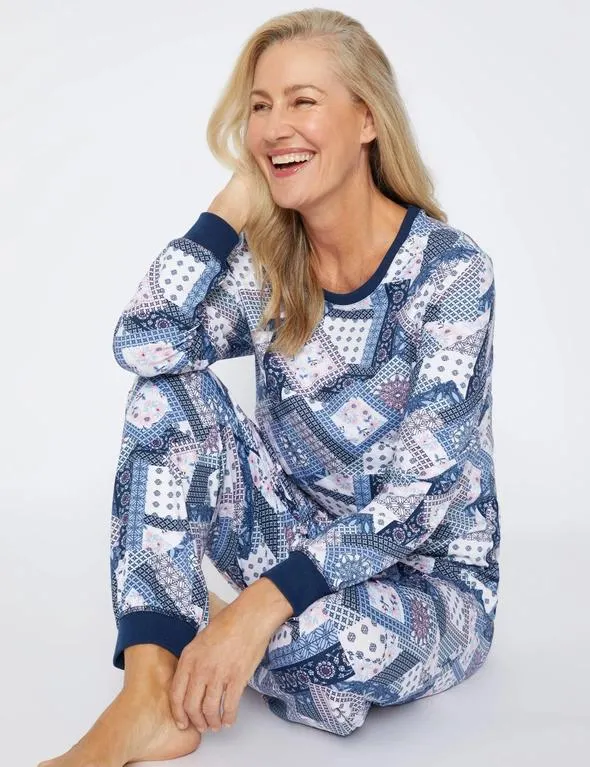 Millers Long Sleeve Cuffed PJ Set