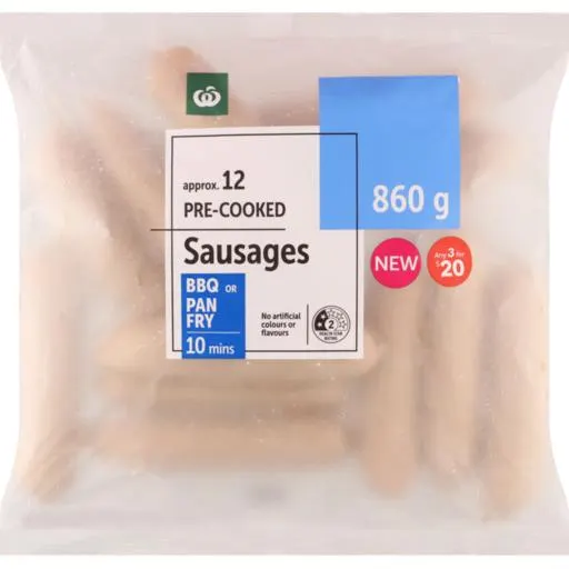 WW Sausages Pre-Cooked