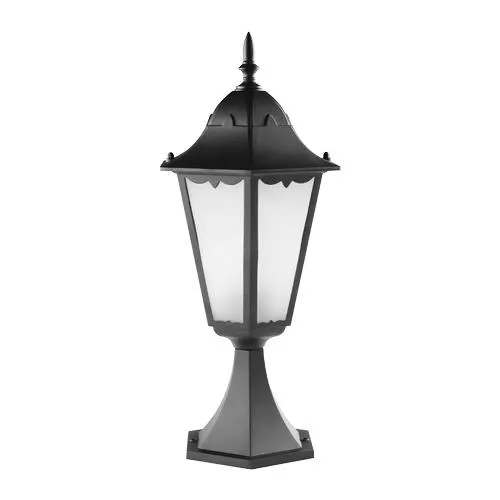 Abbey Ip44 Black Gate/Post Top Lantern Exterior Light