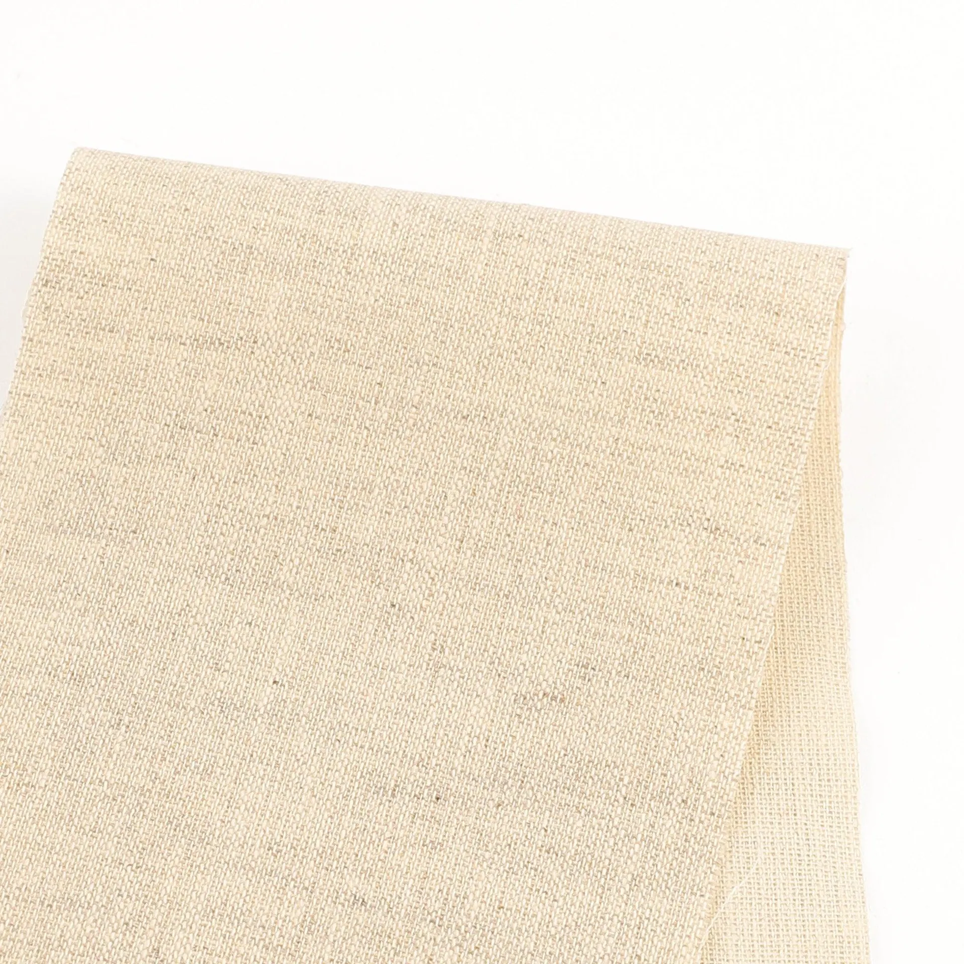 Double Faced Linen / Cotton - Almond