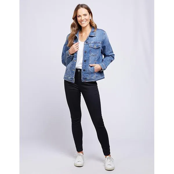 Angie Denim Jacket Blue