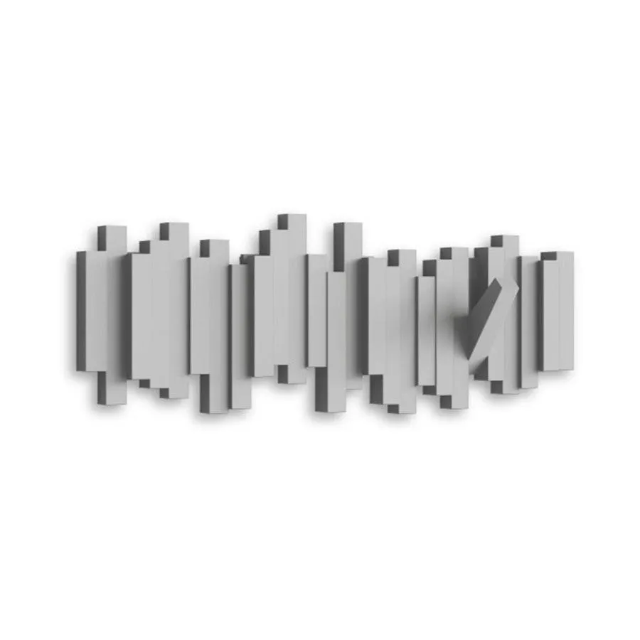 Umbra Sticks 5 Wall Hooks Grey