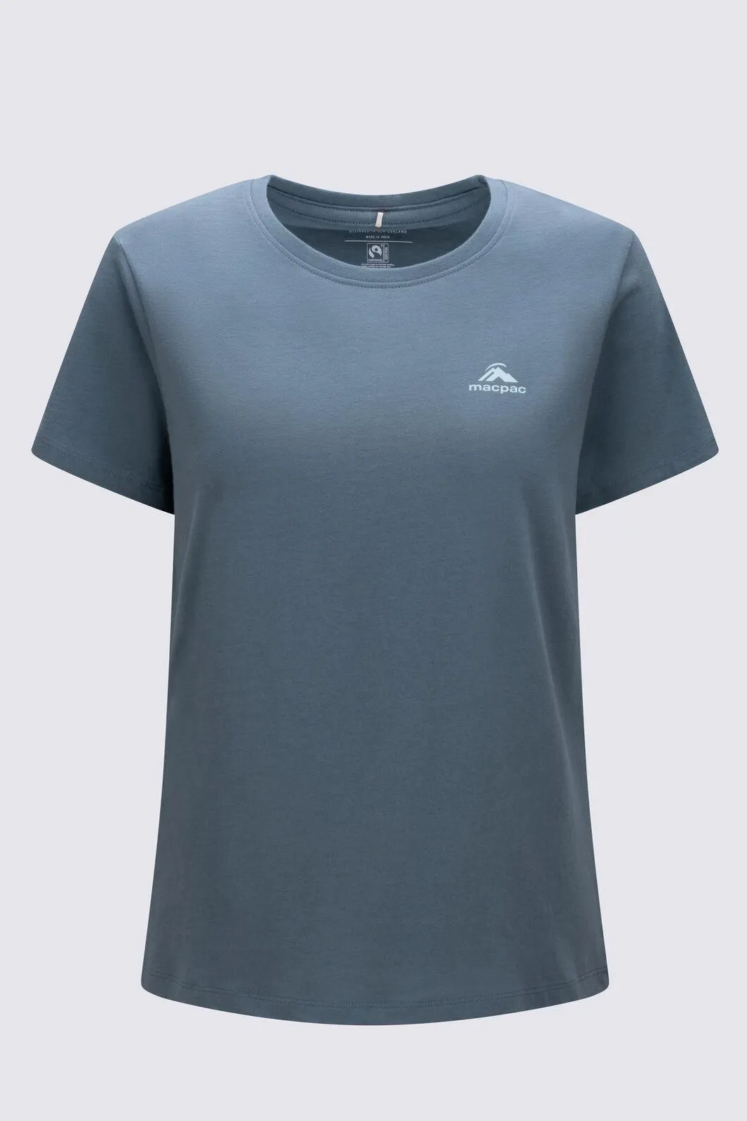 Macpac Women's Aoraki Topo Fairtrade Organic Short Sleeve T-Shirt