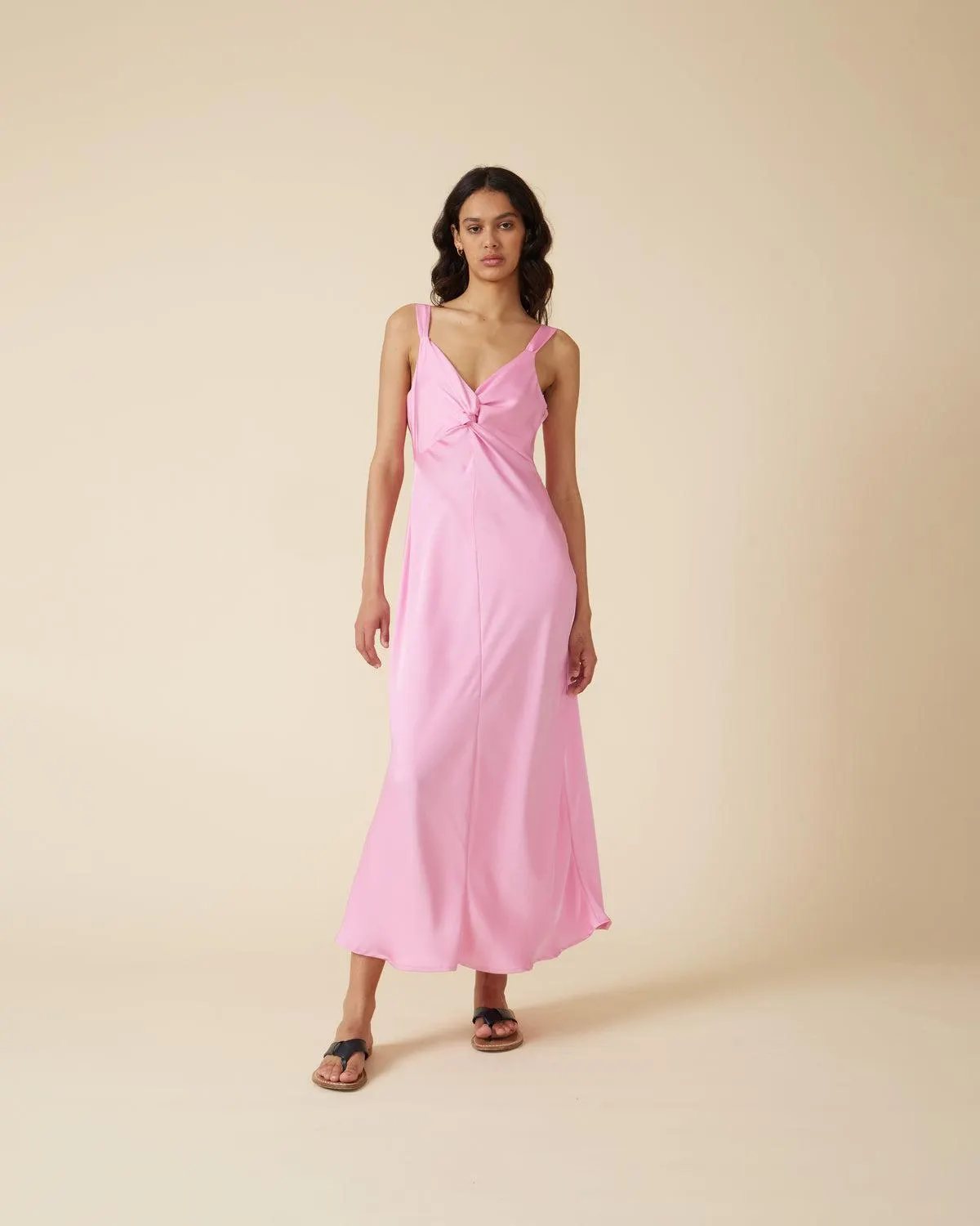 Maude satin slip