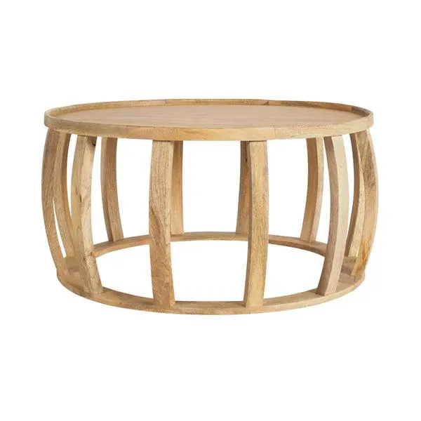 Nora Bone Inlay Coffee Table Black