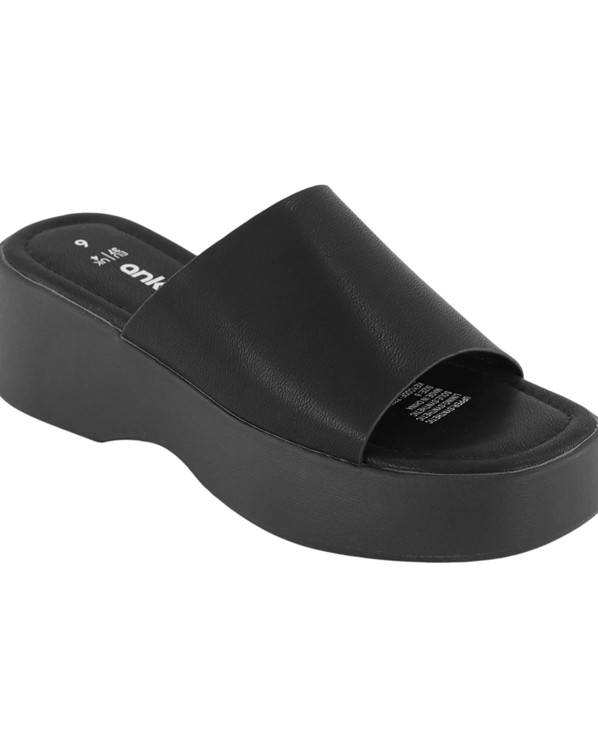 Casual Mule Platform Heels