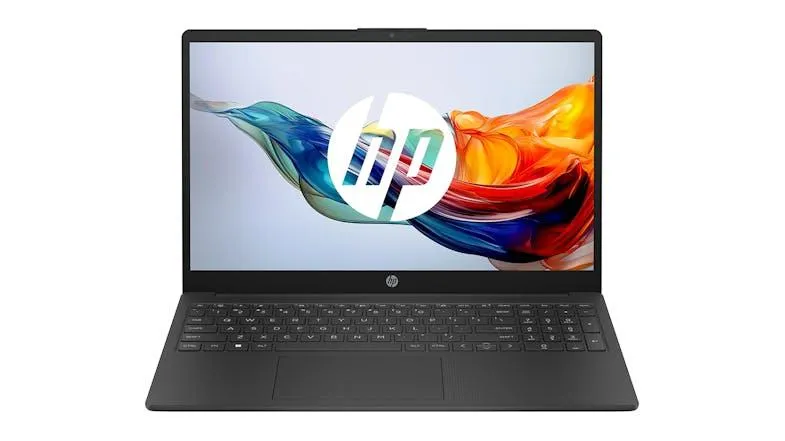 HP 15.6" Laptop - AMD Ryzen5 8GB-RAM 256GB-SSD - Jet Black (15-fc0434AU)