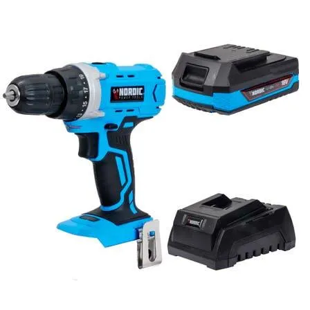 18v Li-ion Cordless Drill Kit