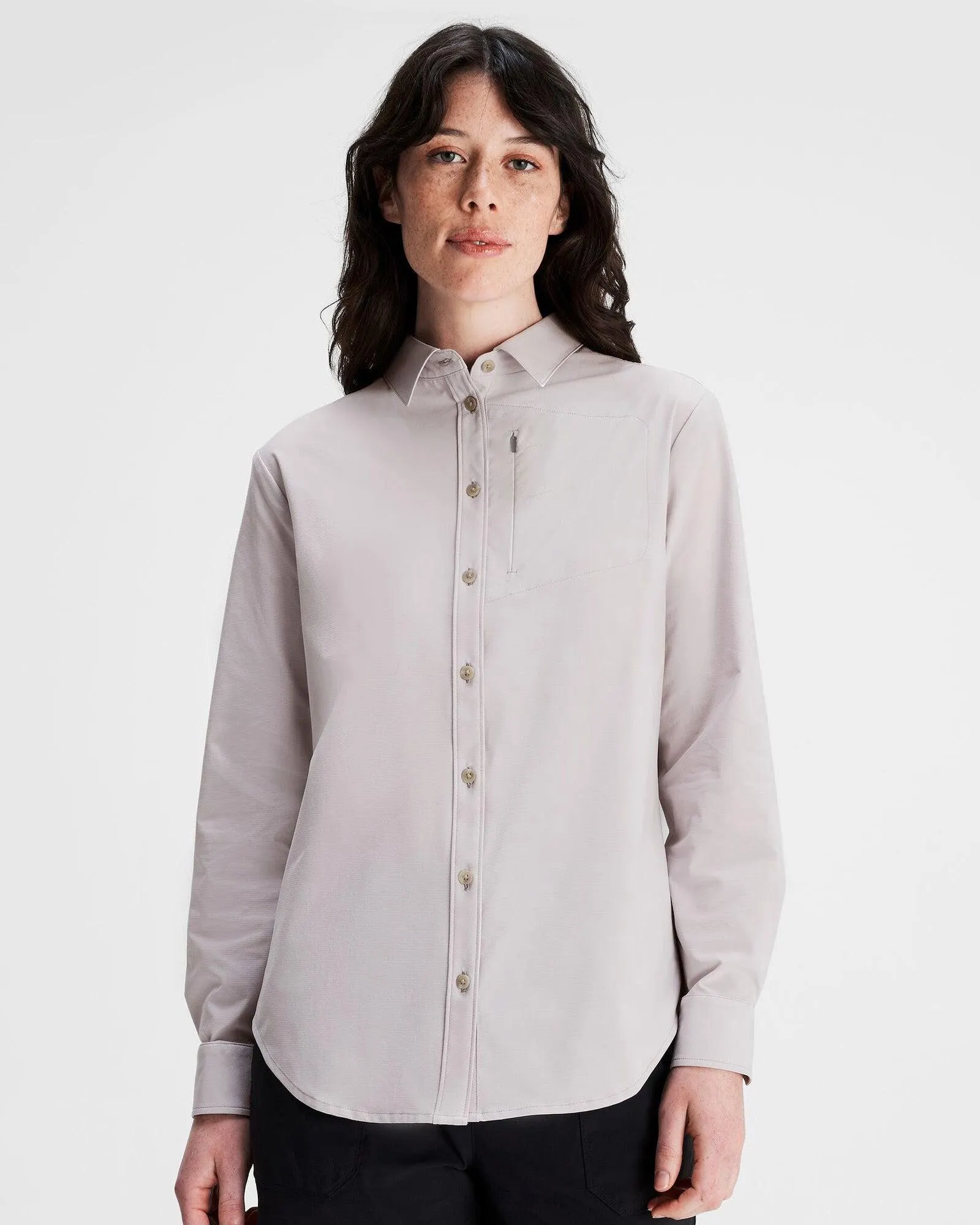 Women's Sun Breaker Long Sleeve Shirt - Dove