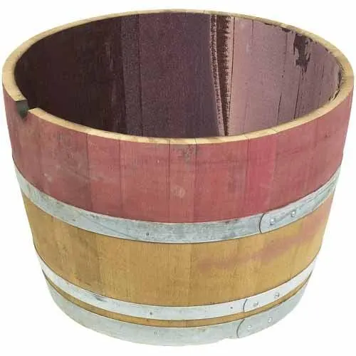 Wine Barrel Half Rustic 122.5 Litre