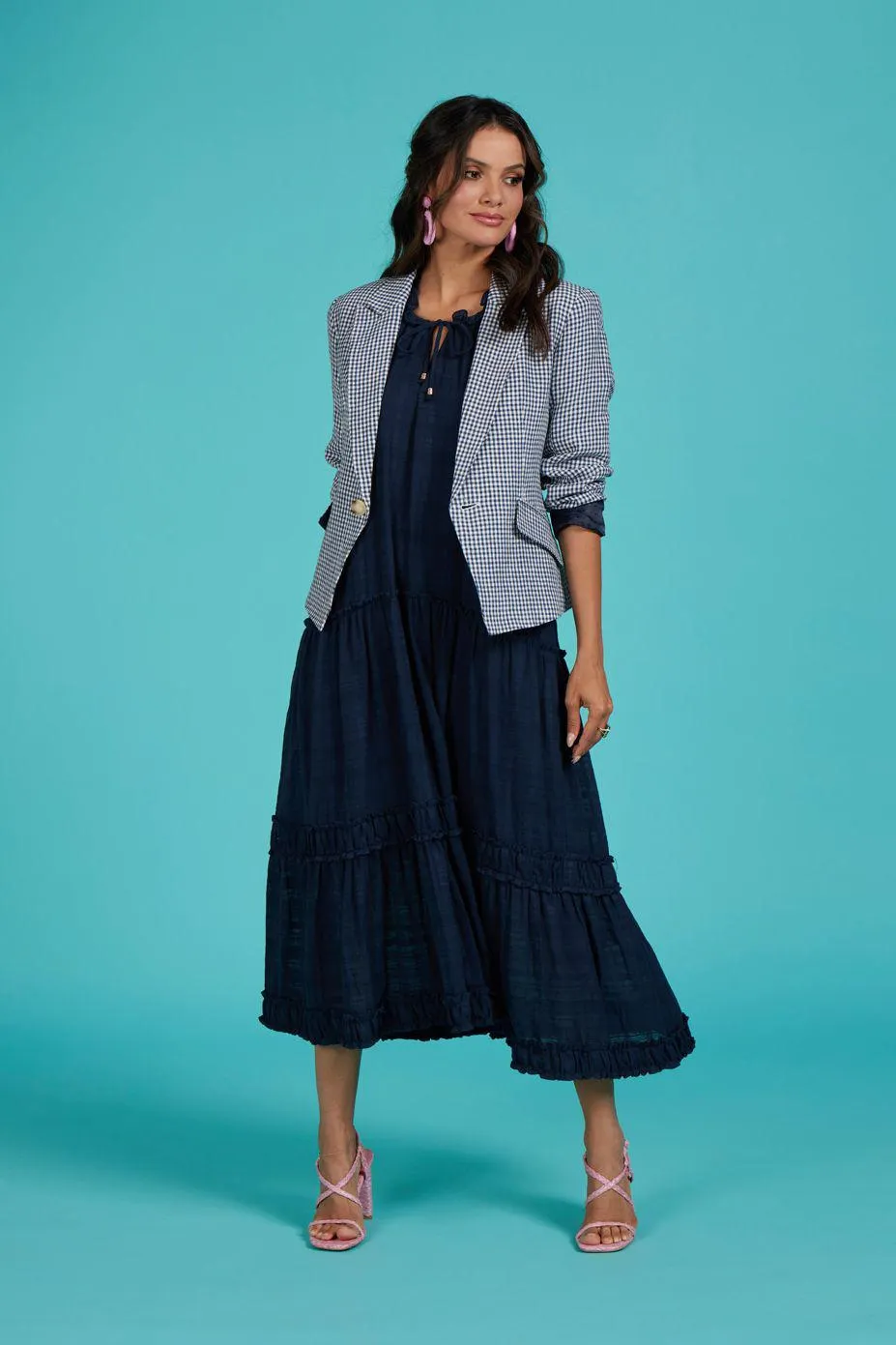 Kidston Jacket | Indigo Check