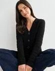 Whistle Lady Cardigan, Black