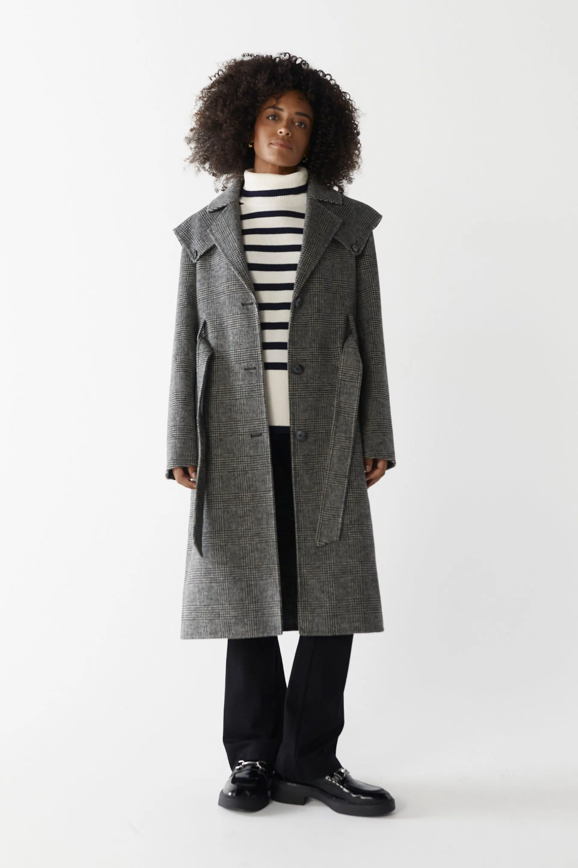 The Hooded Wool Coat
