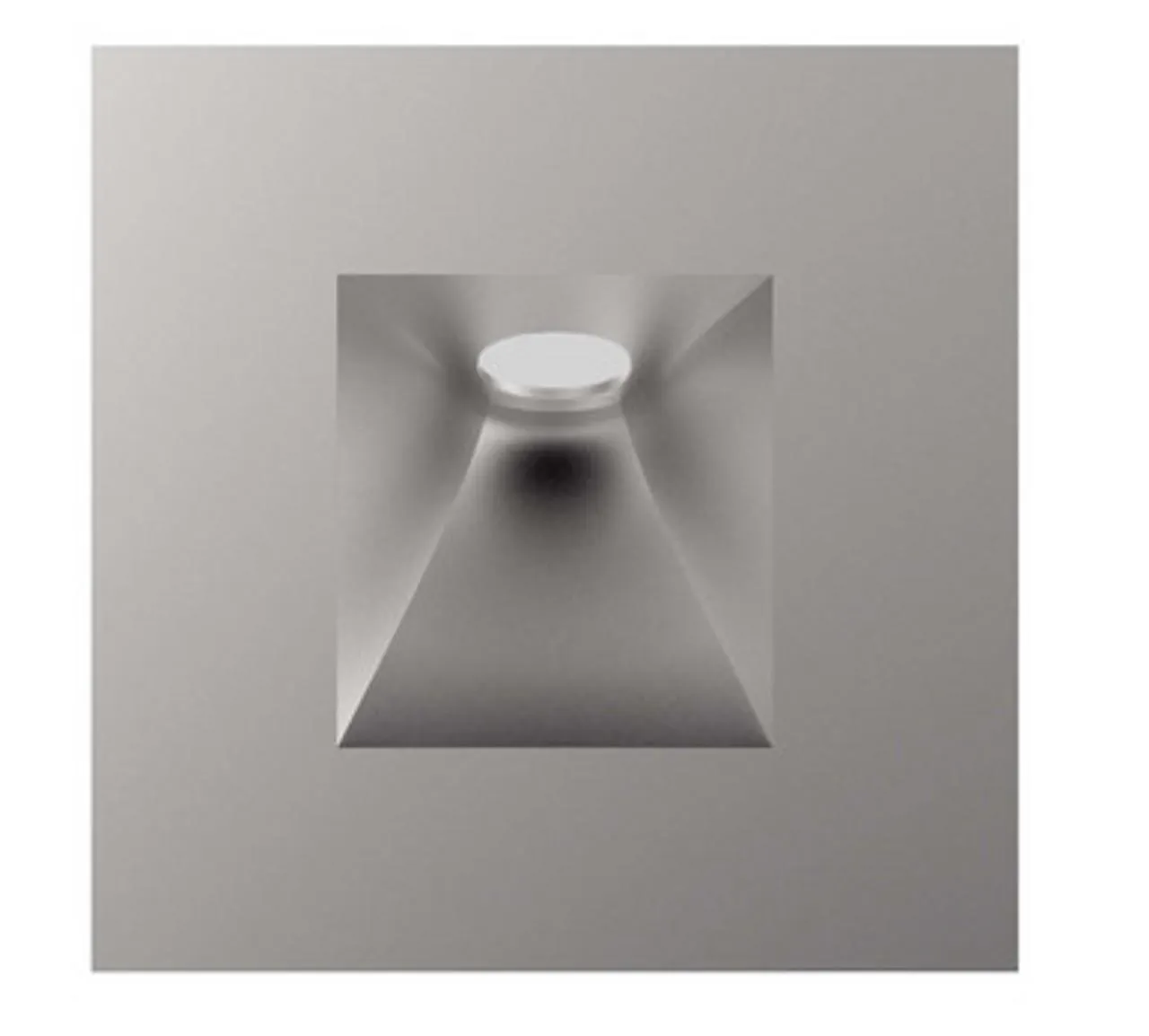 Elfa Square Steplight Silver