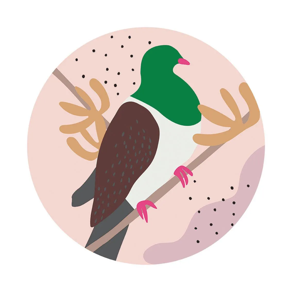 Cut-out Kereru Art Spot