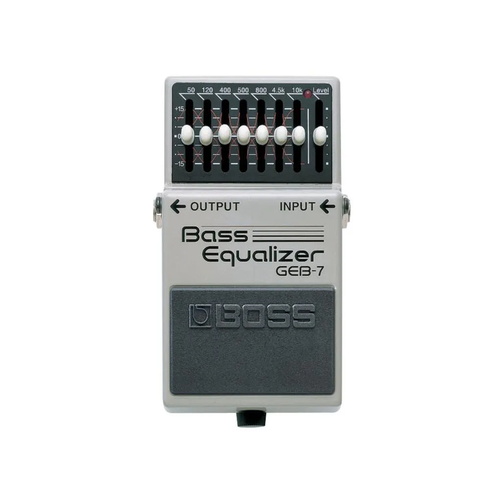 BOSS GEB7 BASS GRAPHIC EQUALISER EFFECT PEDAL