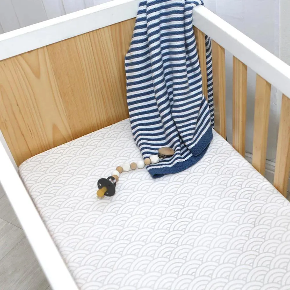 Lolli Living Oceania Bassinet Fitted Sheet - 2 Pack