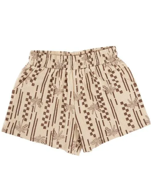 Big Kids' Crinkle Co-ord Shorts