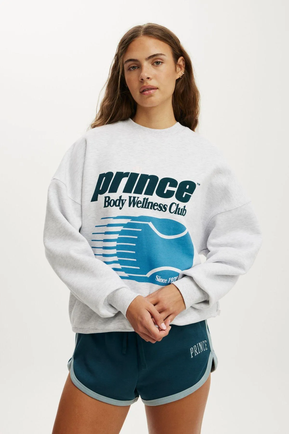 Prince Plush Drop Shoulder Sweatshirt