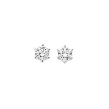 Sterling Silver CZ Studs